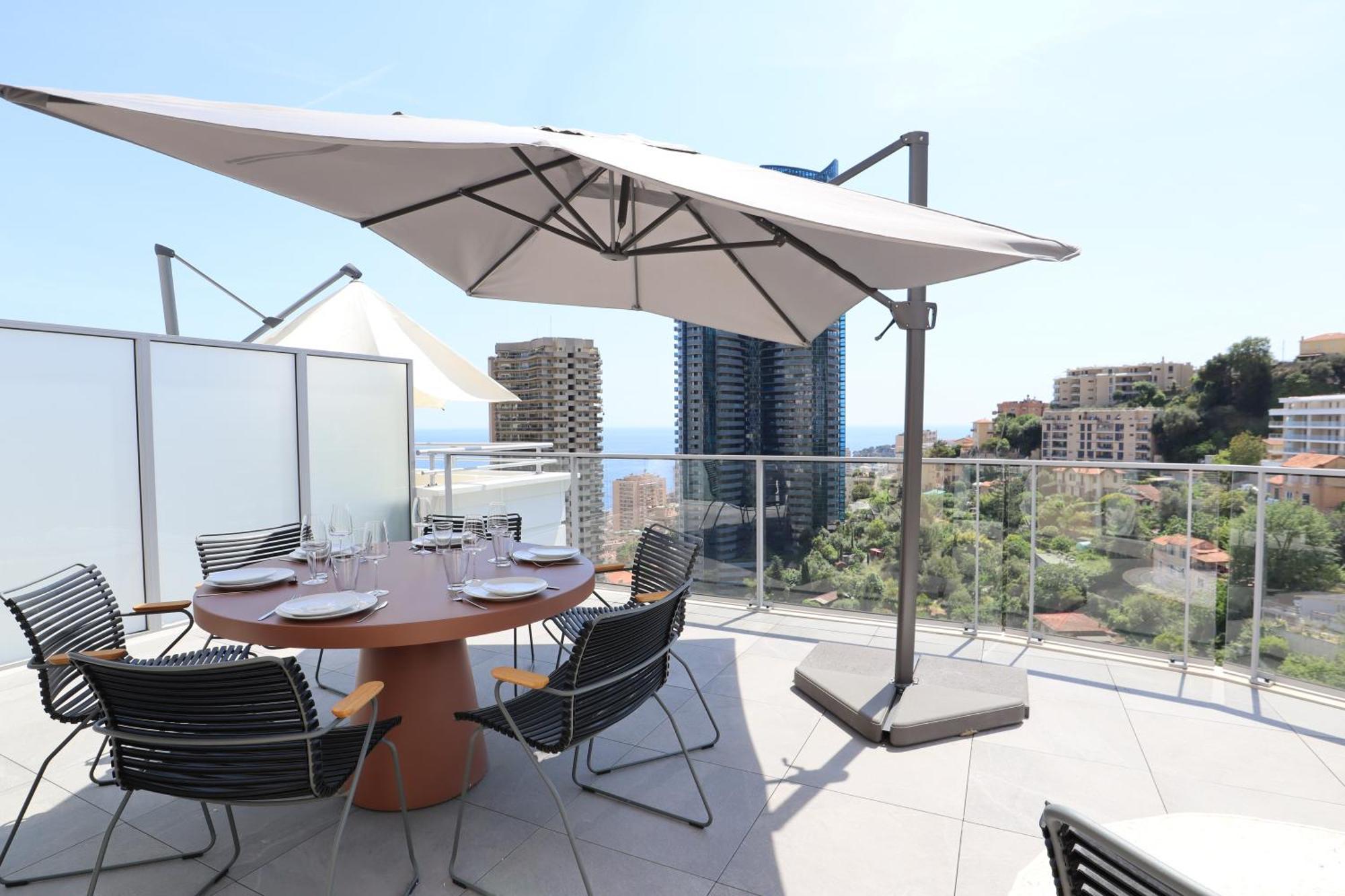Sun Paradise Seaview&Terrace Parking&Pool Beausoleil Phòng bức ảnh