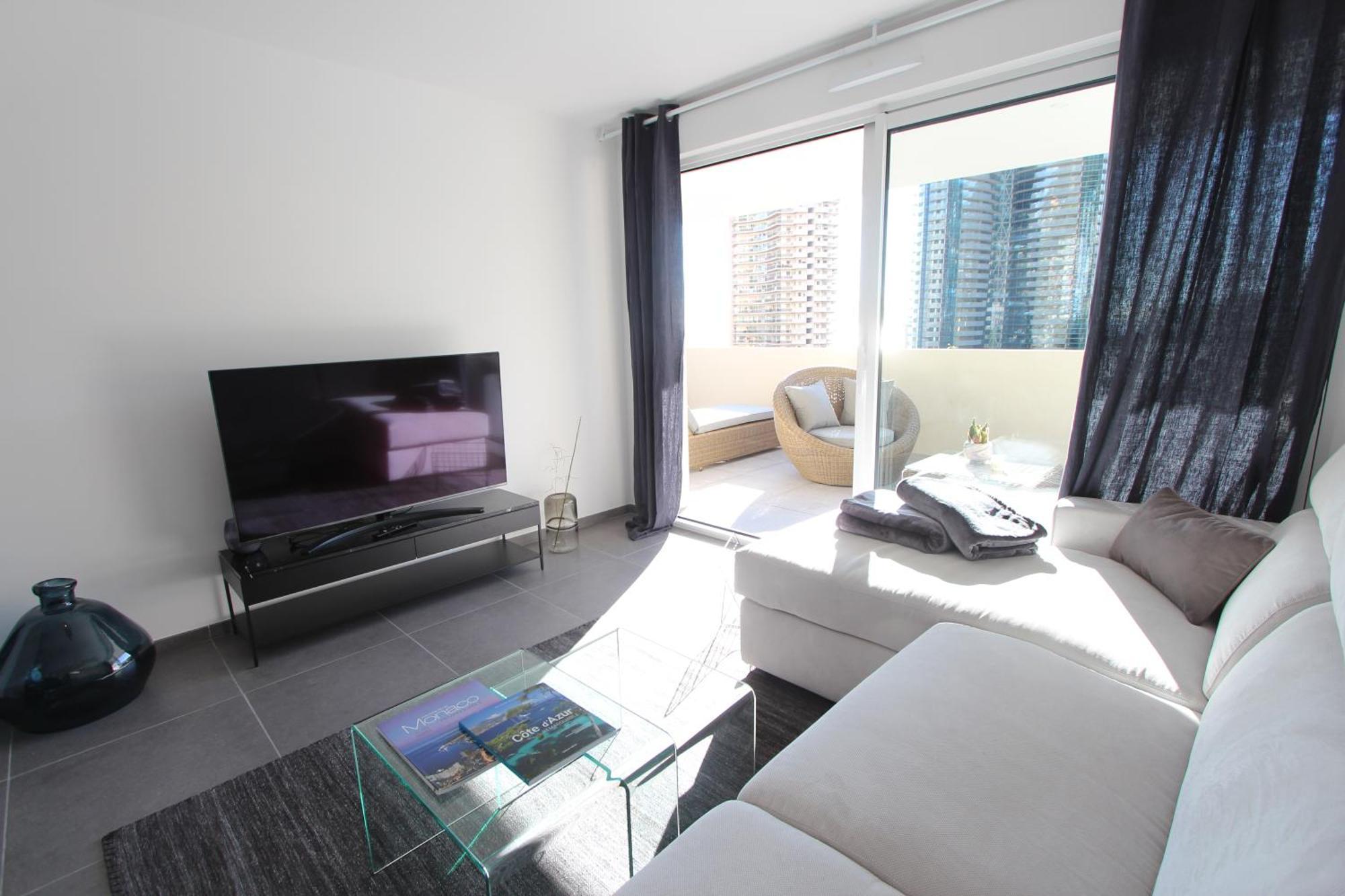 Sun Paradise Seaview&Terrace Parking&Pool Beausoleil Phòng bức ảnh